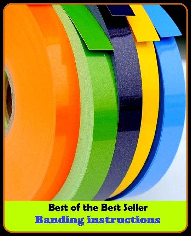 Best of the Best Sellers Banding instructions (order, command, directive, direction, decree, edict, injunction, mandate, dictate, lesson)