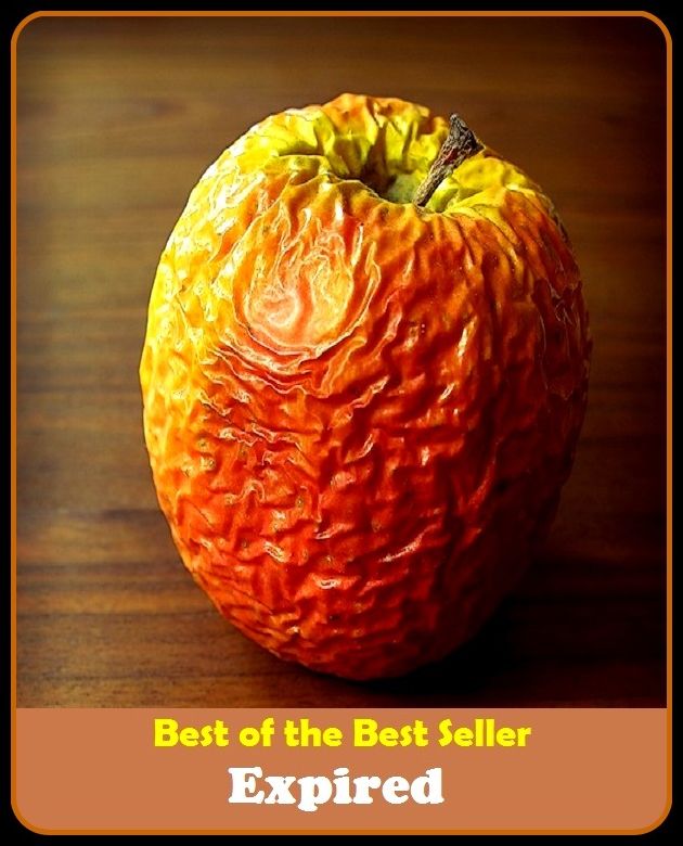 Best of the Best Sellers Expired (decease, depart, emerge, escape, spring, issue, emanate, lapse, end, finish)