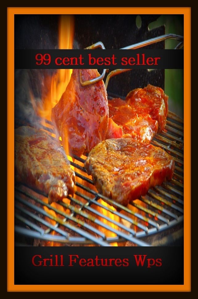 99 Cent Best Seller Grill Features Wps, (barbecue, roast, sear, burn, cook, rotisserie, charcoal-broil, cook over an open , pit, picnic)