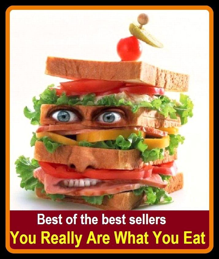 Best of the best sellers You Really Are What You Eat ( you never know what youve got till its gone, you only get what you give, you owe me, you pays your money and you takes your choice, you people, you reign, you said, you said it )