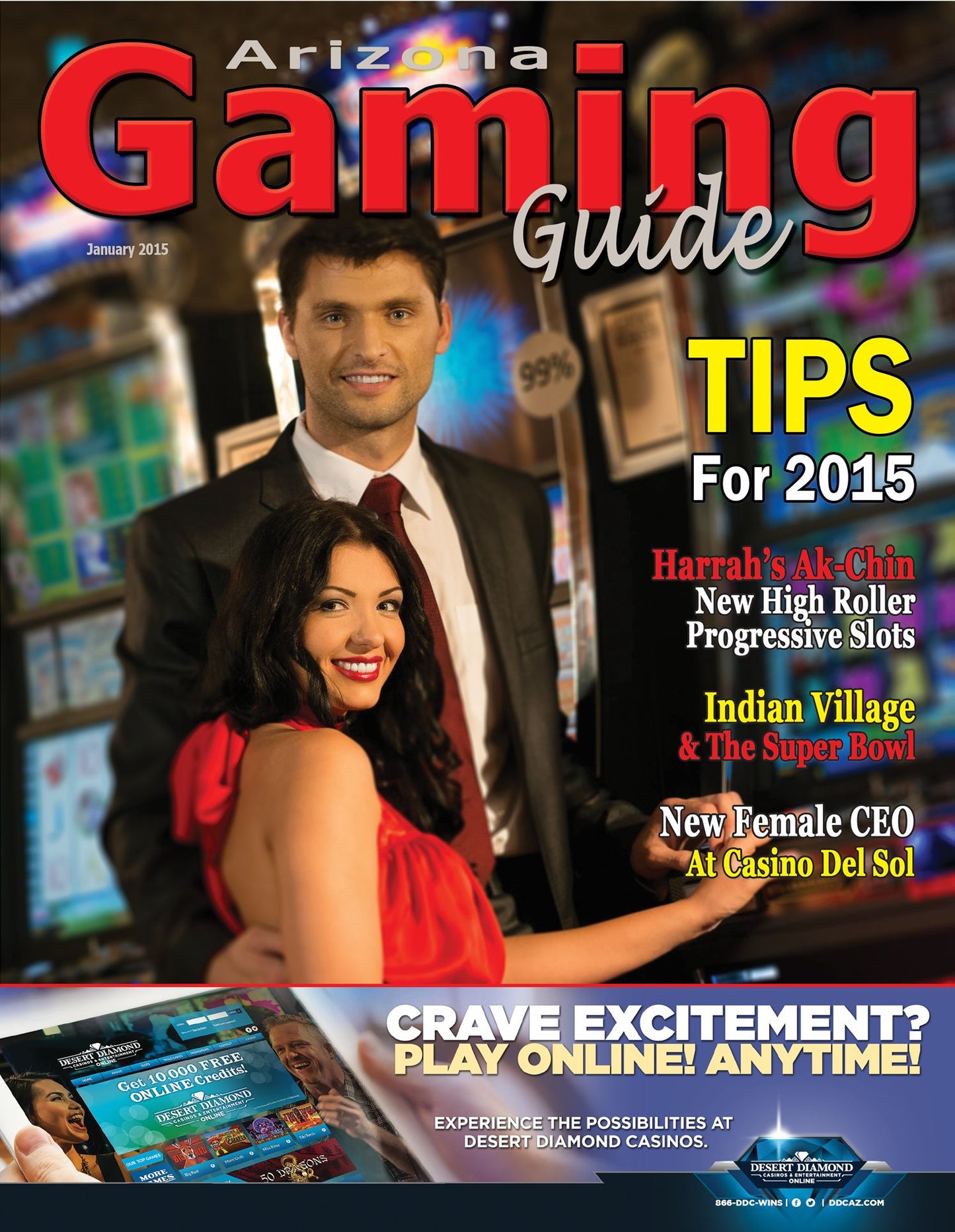 Arizona Gaming Guide Magazine - January 2015 - 07:01
