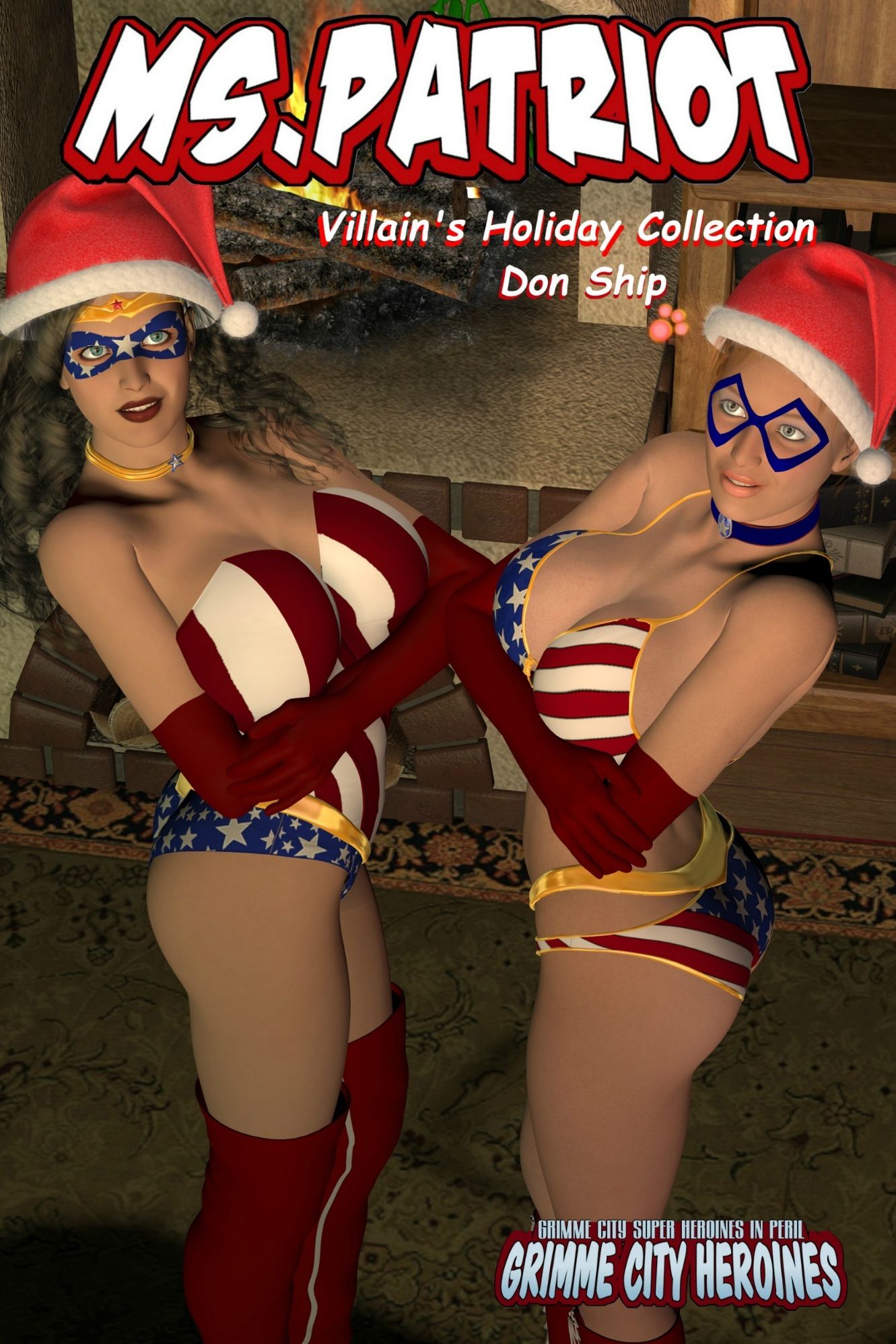 Villains' Holiday Collection (Grimme City Super Heroines in Peril)