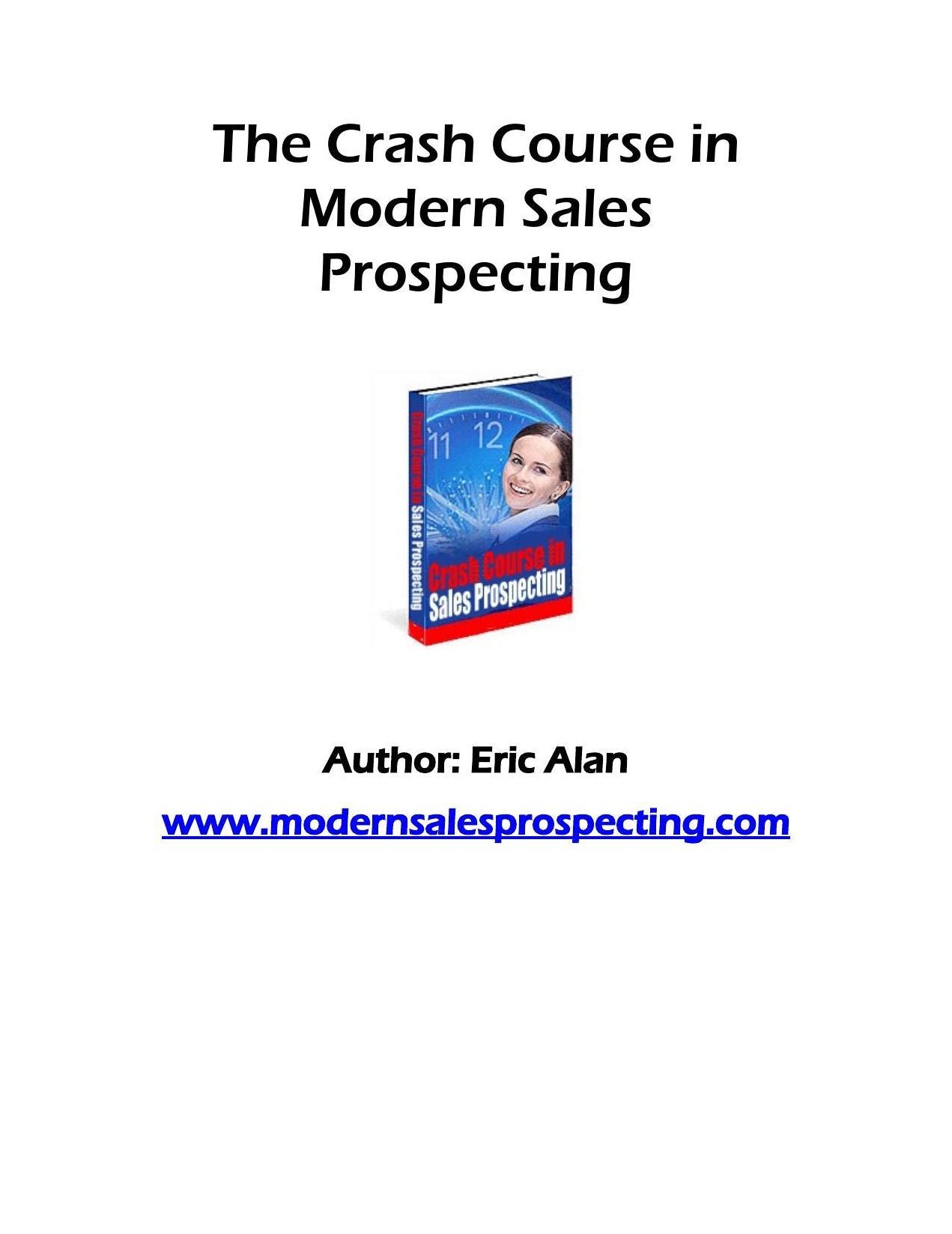 A Crash Course in Modern Sales Prospecting