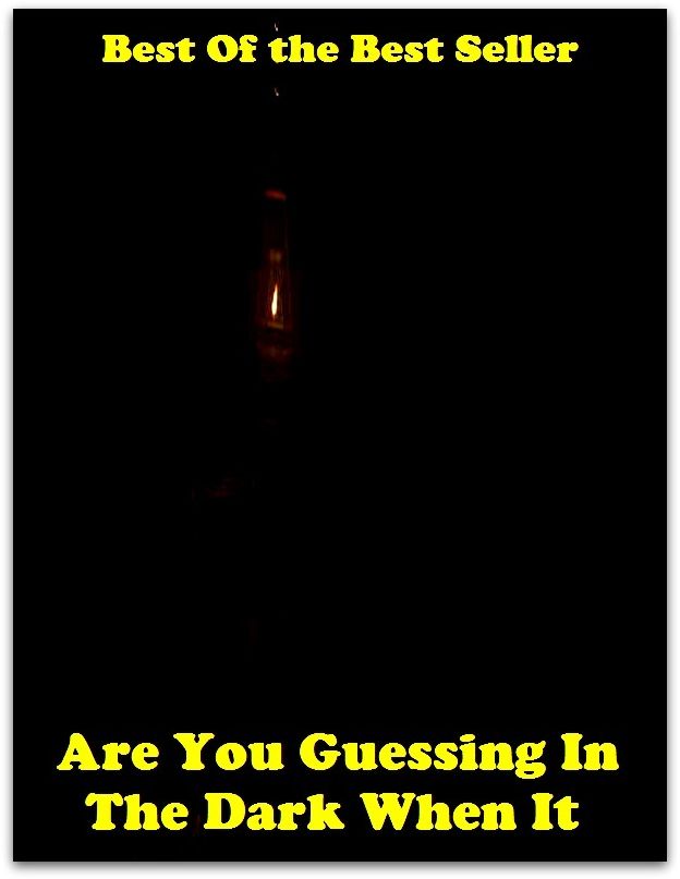 Best of the best sellers Are You Guessing In The Dark When It ( adventure, fantasy, romantic, action, fiction, humorous, historical, detective, thriller, crime, journey, battle, war, science fiction, amazing, mystery, horror, romance )