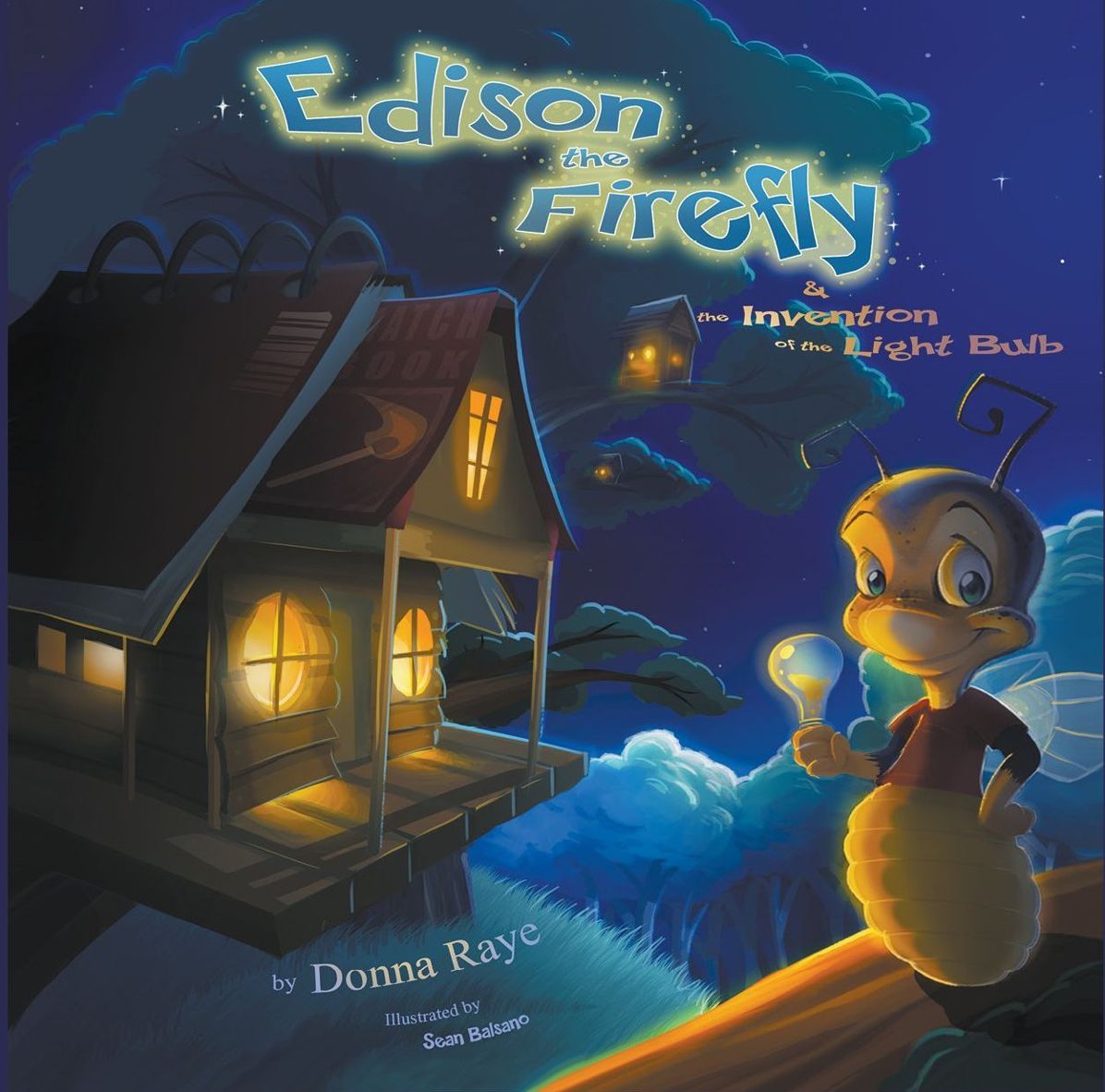 Edison the Firefly and the Invention of the Light Bulb (Multilingual Edition)