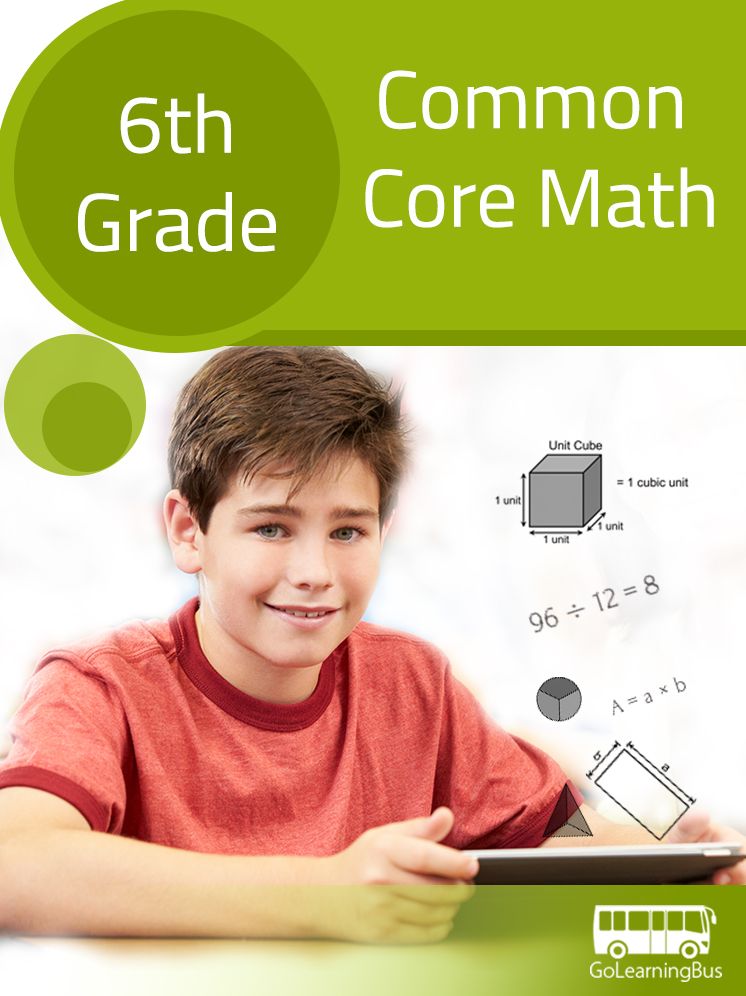6th Grade Common Core Math -By GoLearningBus