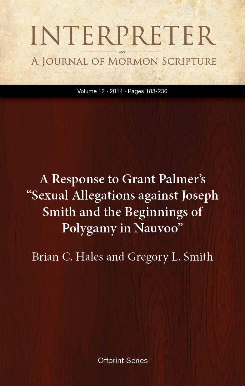 A Response to Grant Palmerr