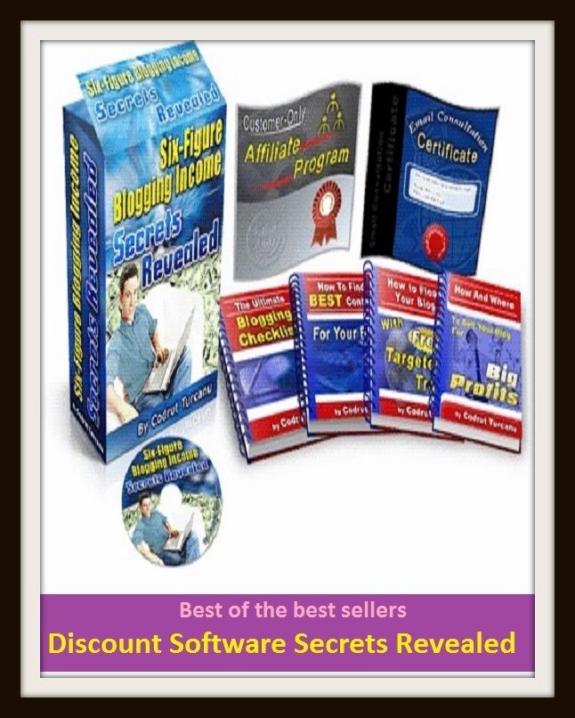 Best of the Best Sellers Discount Software Secrets Revealed ( reduction, deduction, markdown, price cut, cut, rebate, deduct, take off, rebate, knock off, slash off)
