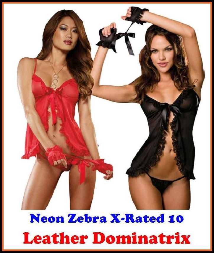 Erotic Art:	Neon Zebra X-Rated 10!	Leather Dominatrix ( Erotic Photography, Erotic Stories, Nude Photos, Naked , Adult Nudes, Breast, Domination, Bare Ass, Lesbian, She-male )
