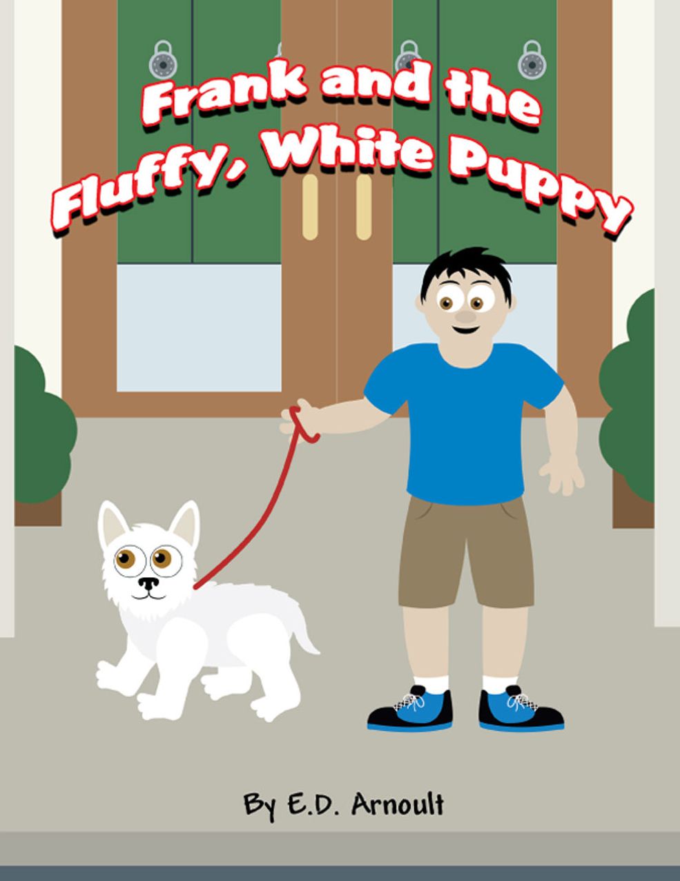 Frank and the Fluffy, White Puppy