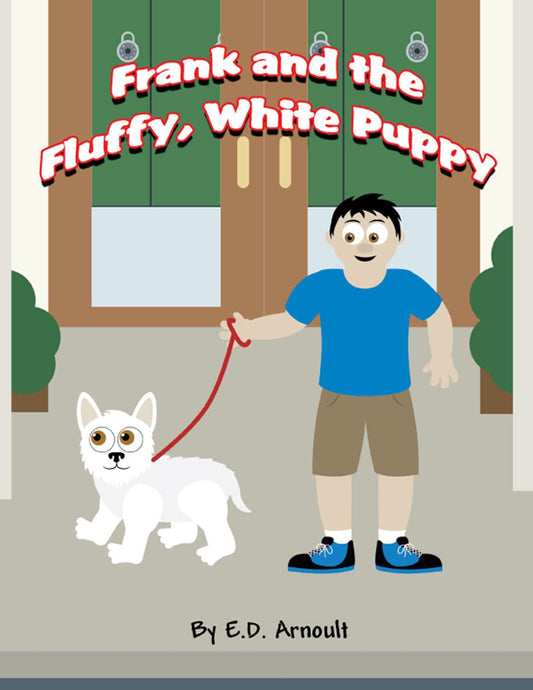 Frank and the Fluffy, White Puppy