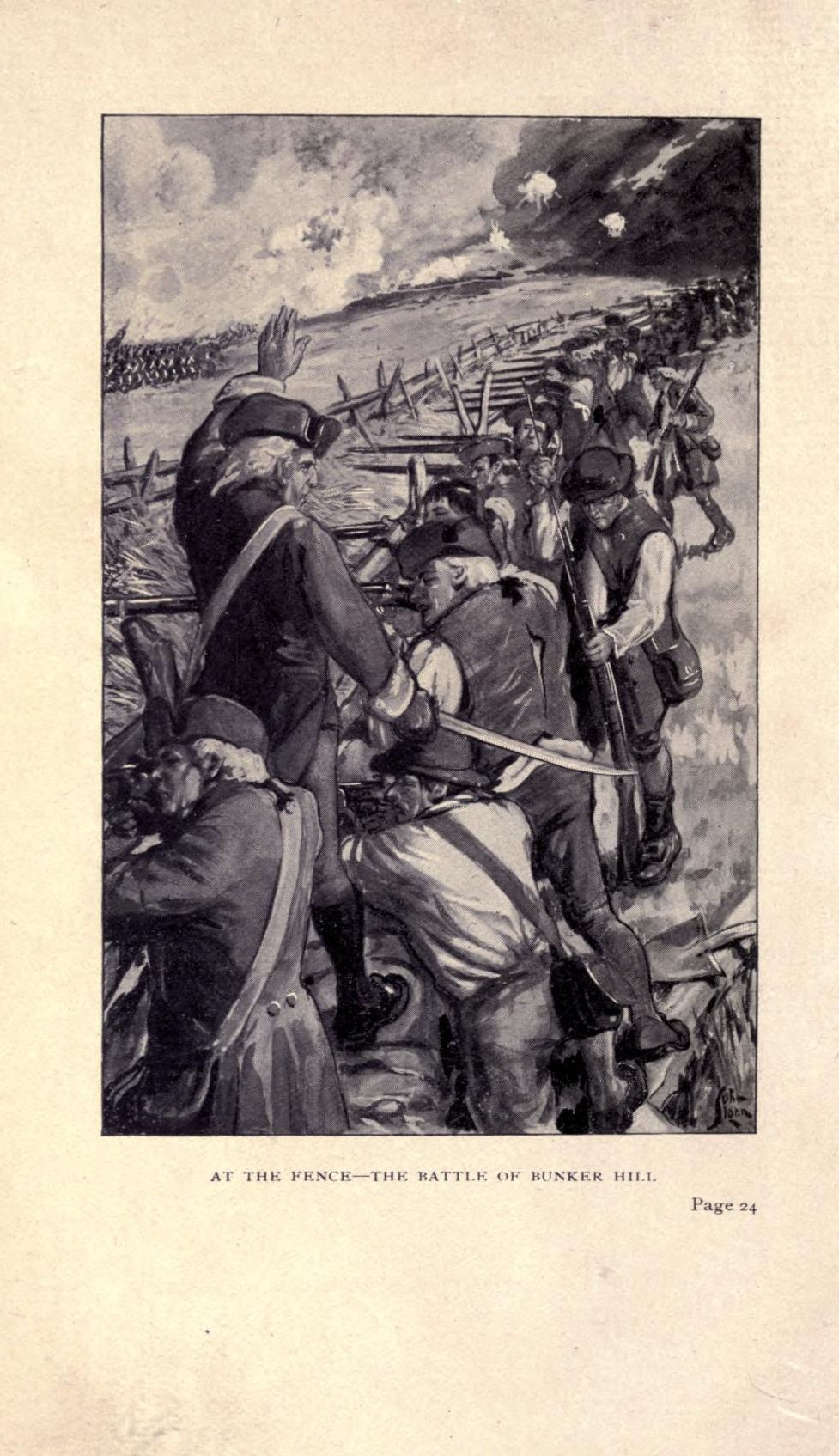 Great battles of the world. Illustrated by John Sloan