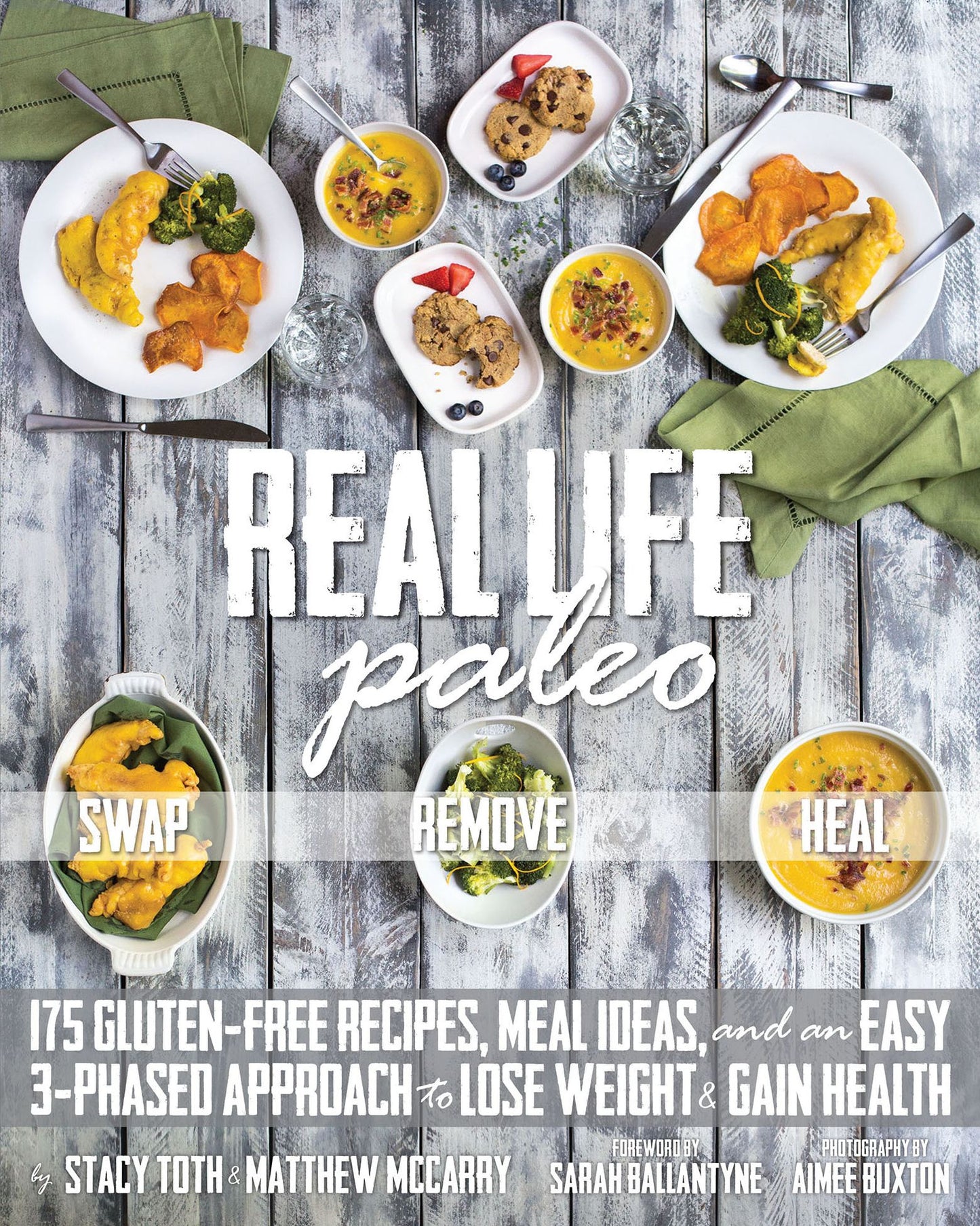 Real Life Paleo: 175 Gluten-Free Recipes, Meal Ideas, and an Easy 3-Phased Approach to Lose Weight & Gain Health