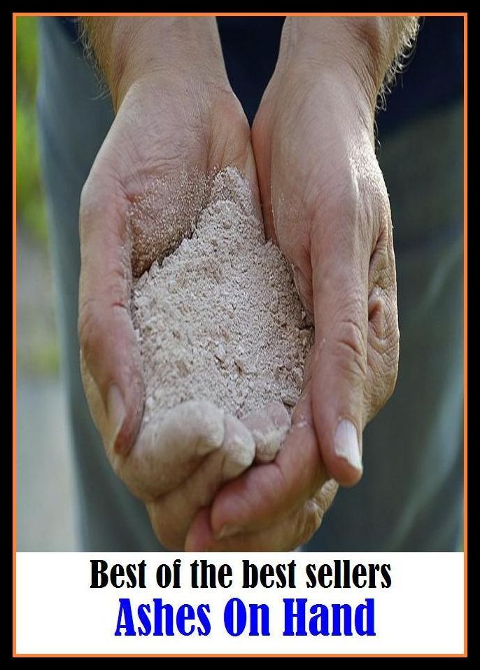 Best of the Best Sellers Ashes On Hand (control, power, charge, authority, command, responsibility, guardianship, management, care, cowboy)