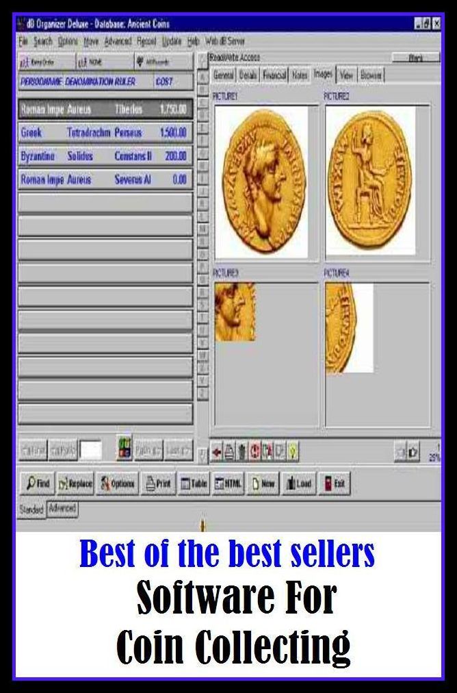 Best of the Best Sellers Software For Coin Collecting ( bread, cash, change, chips, coinage, copper, currency, doubloon, dough, gold, jack, mintage )
