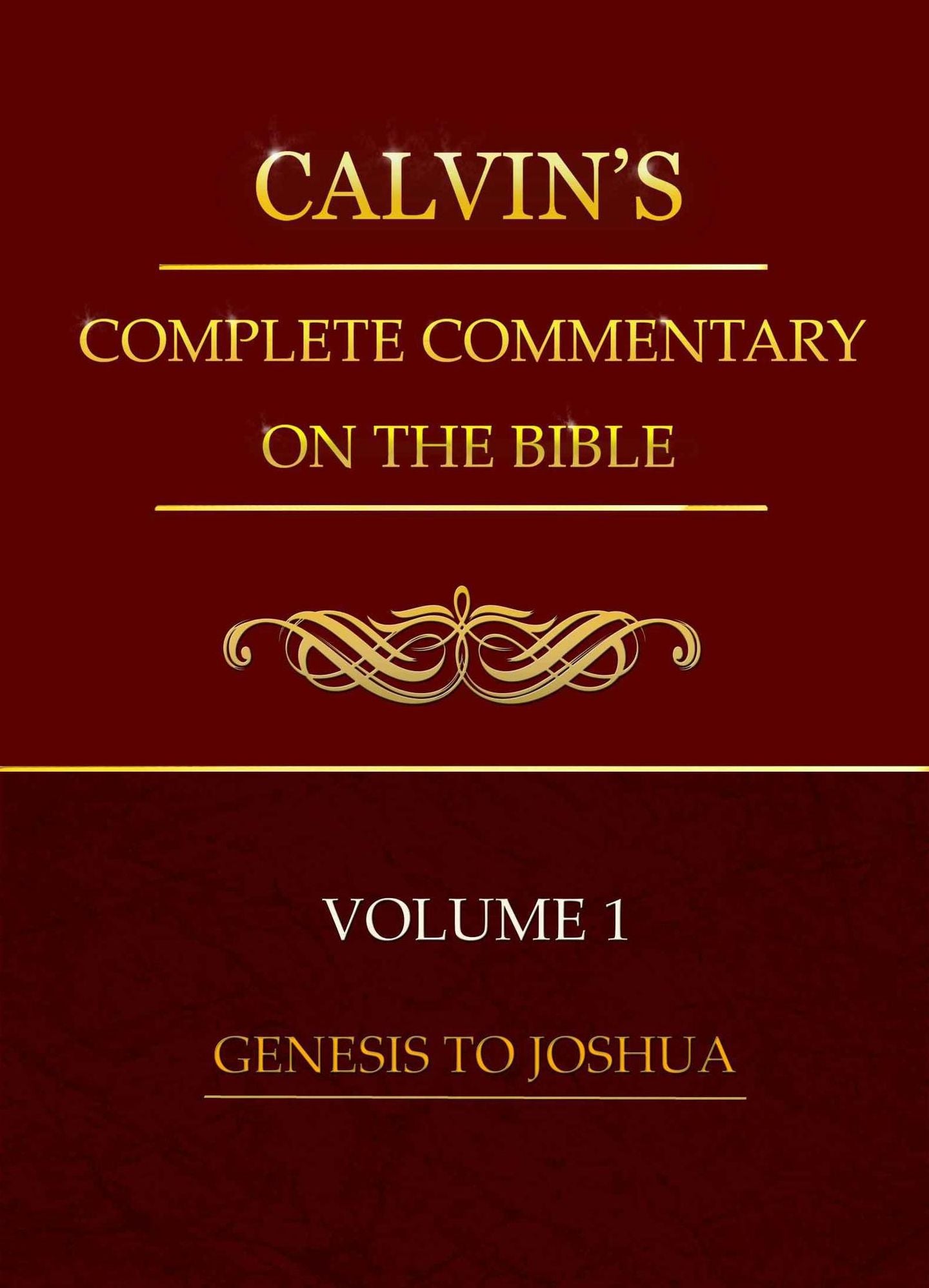 Calvin's Commentary, Volume 1