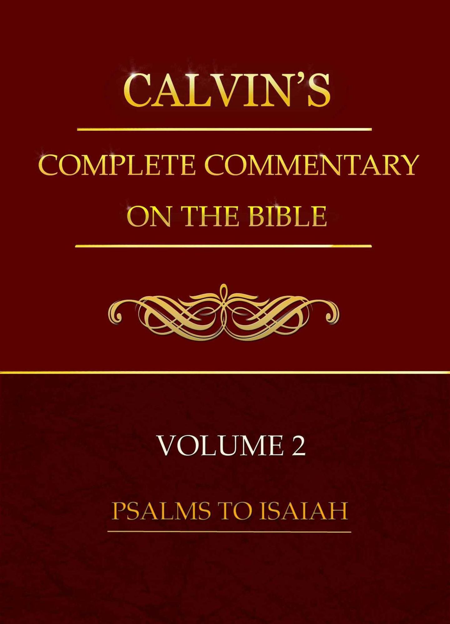 Calvin's Commentary, Volume 2