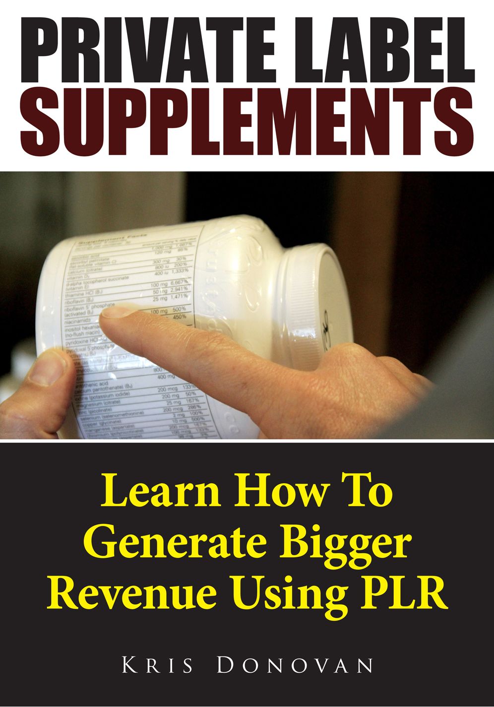 Private Label Supplements