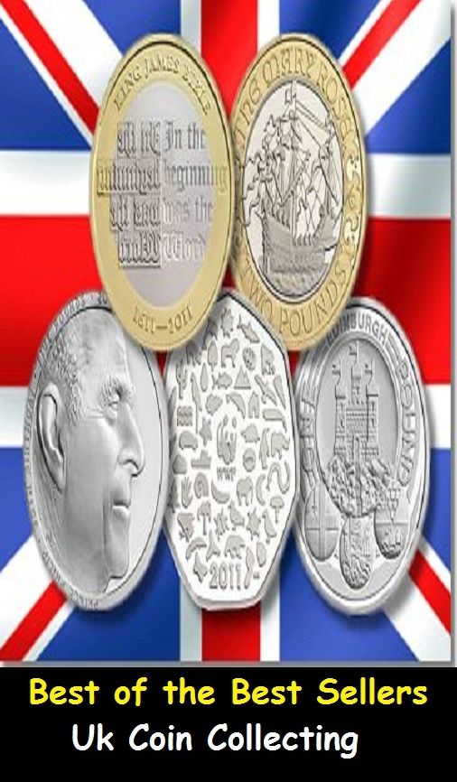 Best of the Best Sellers Uk Coin Collecting ( bread, cash, change, chips, coinage, copper, currency, doubloon, dough, gold, jack, mintage )