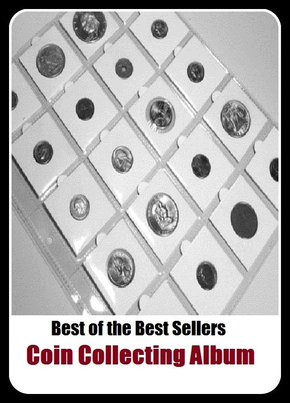 Best of the Best Sellers Coin Collecting Album ( mint, stamp, strike, cast, punch, die, mold, forge, make, money, valuta, gelt )