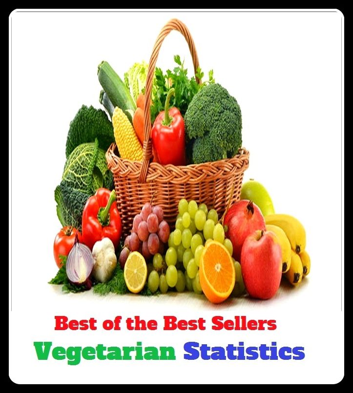 Vegetarian & Vegan Cooking: Best of the Best Sellers Vegetarian Statistics