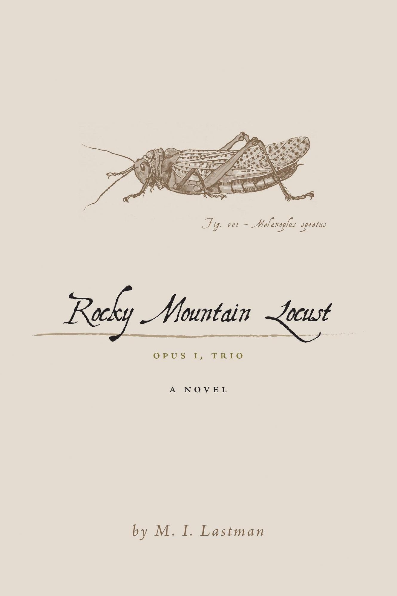 Rocky Mountain Locust: Opus I, Trio A Novel