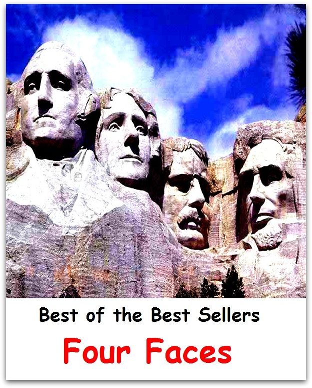 Best of the best sellers Four Faces ( travel, driving, excursion, flying, movement, navigation, ride, sailing, sightseeing, tour, trip, journey, amusement, enjoyment, fun, hobby, pleasure, relaxation, refreshment )