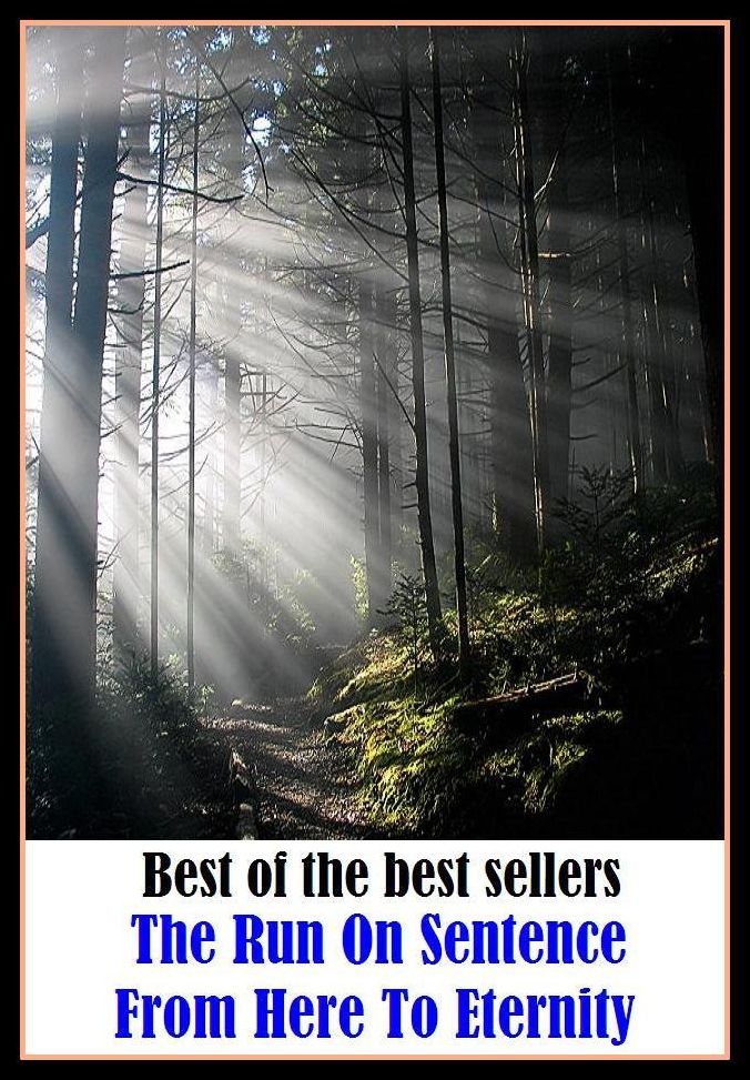 Best of the Best Sellers The Run On Sentence From Here To Eternity ( Brownian movement, yacht race, Indian file, wrench, Lehrfreiheit, wound, Zeitgeist, windrow, abrade, wide-open speed )