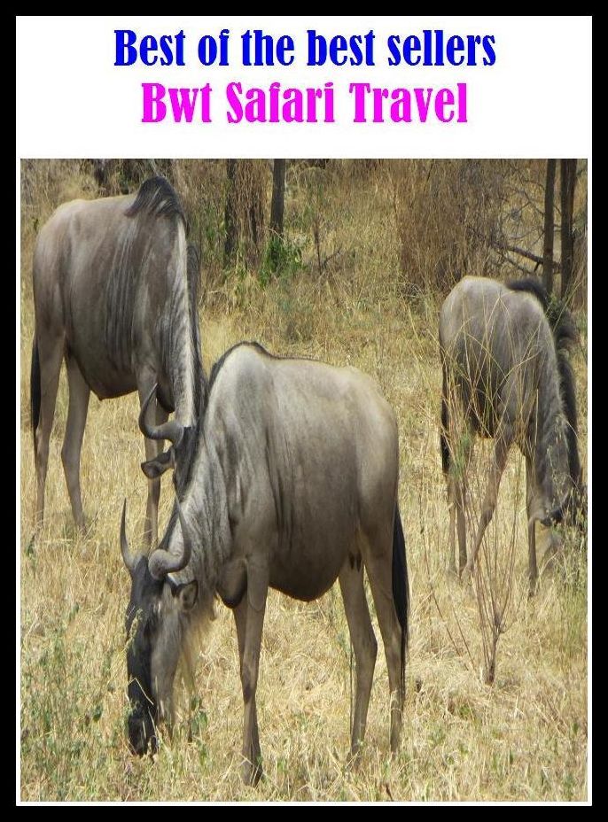 Best of the best sellers Bwt Safari Travel ( travel, driving, excursion, flying, movement, navigation, ride, sailing, sightseeing, tour, trip, journey, amusement, enjoyment, fun, hobby, pleasure, relaxation, refreshment )