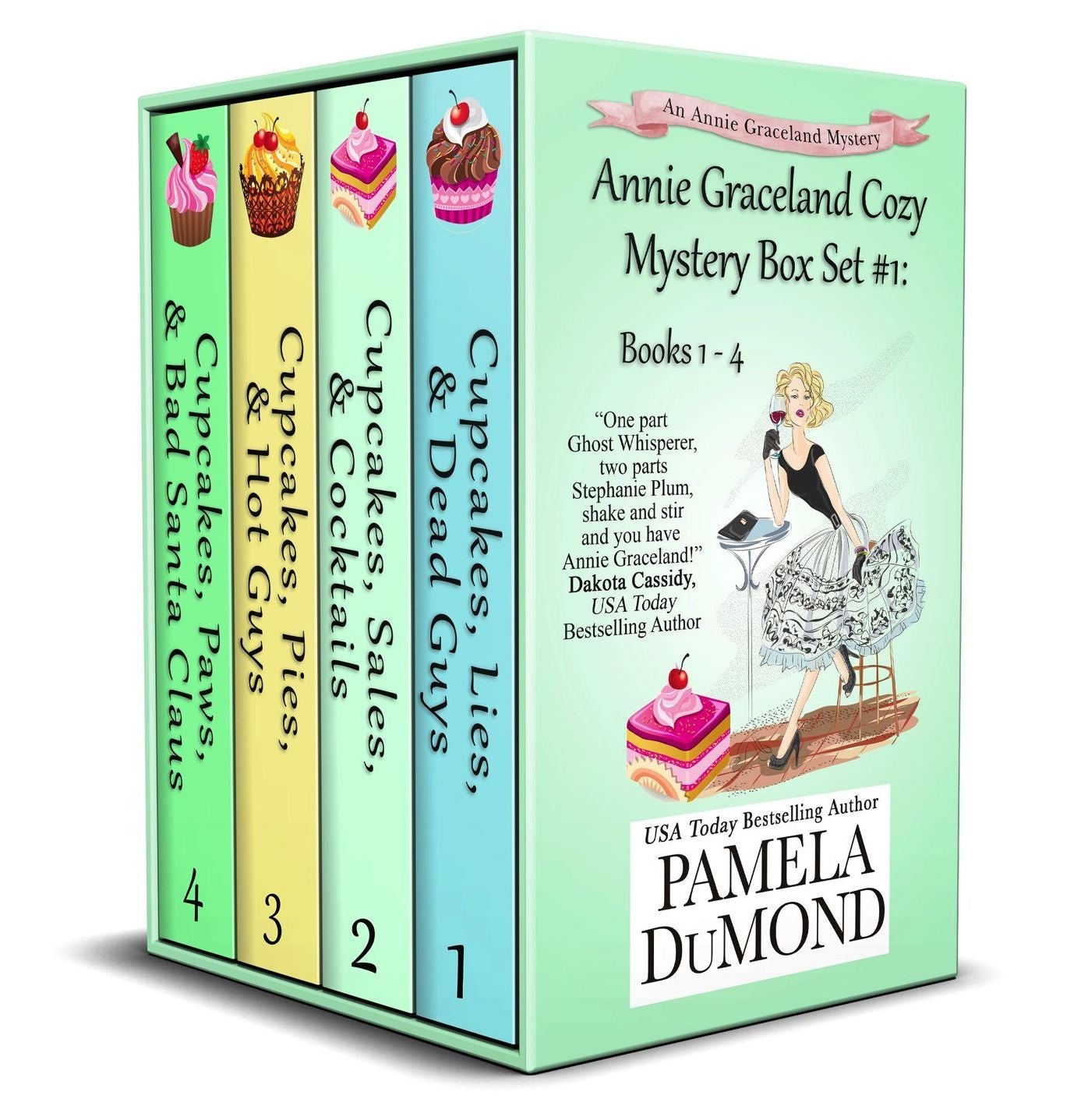 The Annie Graceland Cupcakes Cozy Mystery Box Set (Books 1 - 4)