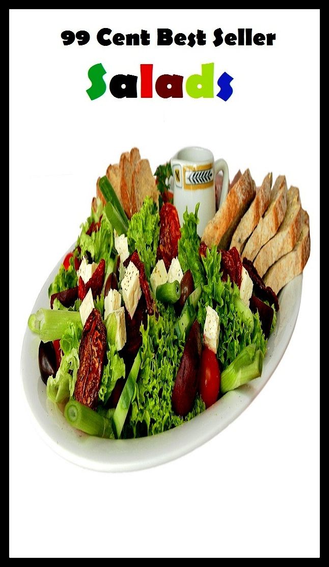 99 Cent Best Seller Salads ( no wheat, no barley, no rye, malt, natural flavorings, Oats, gluten, intolerance )