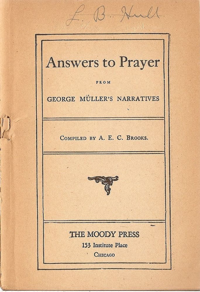 Answers to Prayer