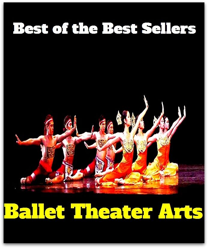 Best of the Best Sellers	Ballet Theater Arts (ballet, baile clasico,theater, stage, theatre, playhouse, play-acting letters, lettering )