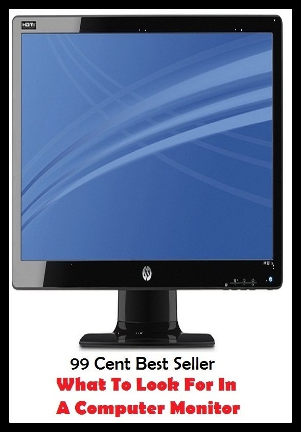 99 Cent Best Seller	What To Look For In A Computer Monitor ( abacus, analog, brain, calculator, clone, CPU, laptop, mac, mainframe, microcomputer)
