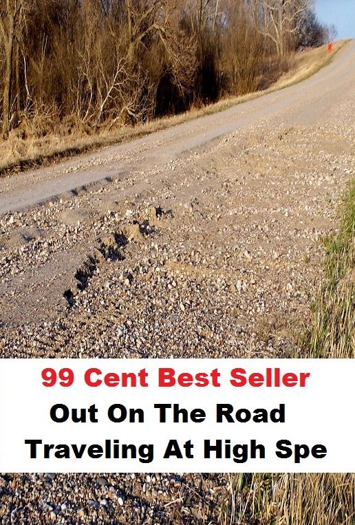 99 Cent Best Seller	Out On The Road Traveling At High Spe (carried,conveyed,freighted,mobile,moving,passing,shipped,en route,on board,transportable)