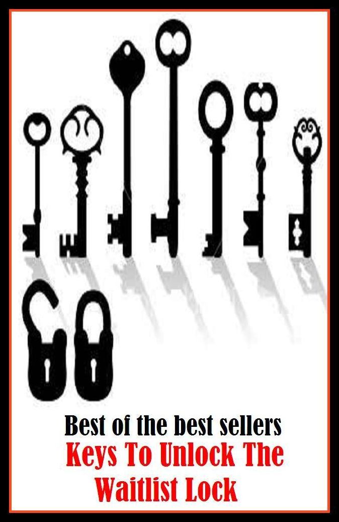 Best of the Best Sellers Keys To Unlock The Waitlist Lock ( Unlock, account for, work out, answer, weigh anchor, bottom, unwrap, clarify, unveil, clear up, untruss, debug, untether, decode)