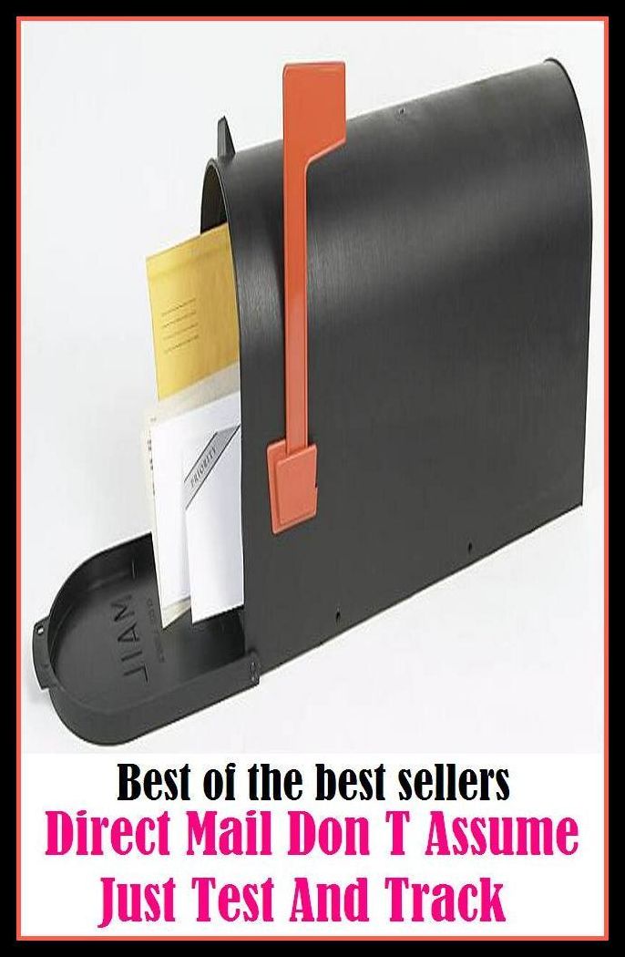 Best of the Best Sellers Direct Mail Don T Assume Just Test And Track ( path, pathway, footpath, lane, trail, route, way, course, way, path, pathway, road, avenue )