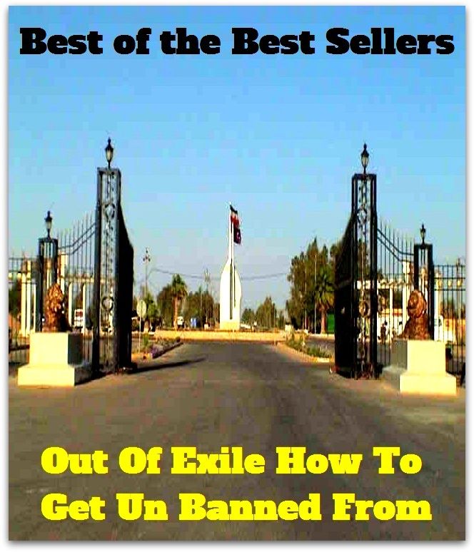 Best of the best sellers Out Of Exile How To Get Un Banned From ( essay, paper, thesis, dissertation, composition, article, treatise, theory, idea, hypothesis )