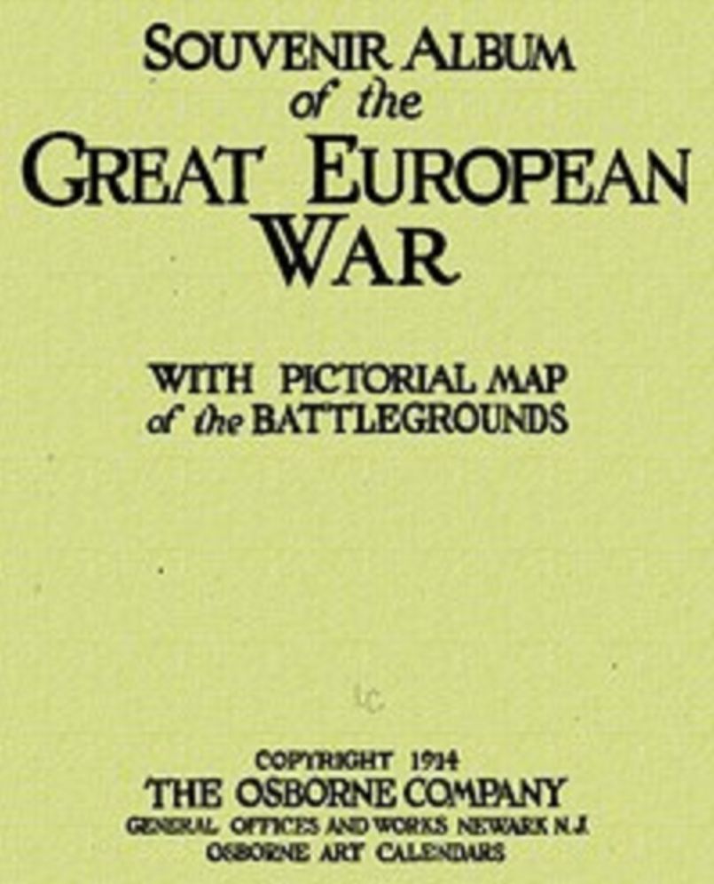 Souvenir Album of the Great European War (Illustrated)