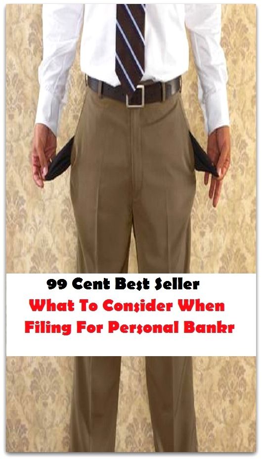 99 Cent Best Seller What To Consider When Filing For Personal Banker( managing, organization, running, supervision, administration, management, direction, admin, command, control, care )