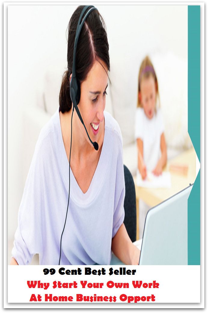 99 Cent Best Seller Why Start Your Own Work At Home Business Opport ( marketer, dealer, vendor, seller, pusher, salesperson, trader, broker )