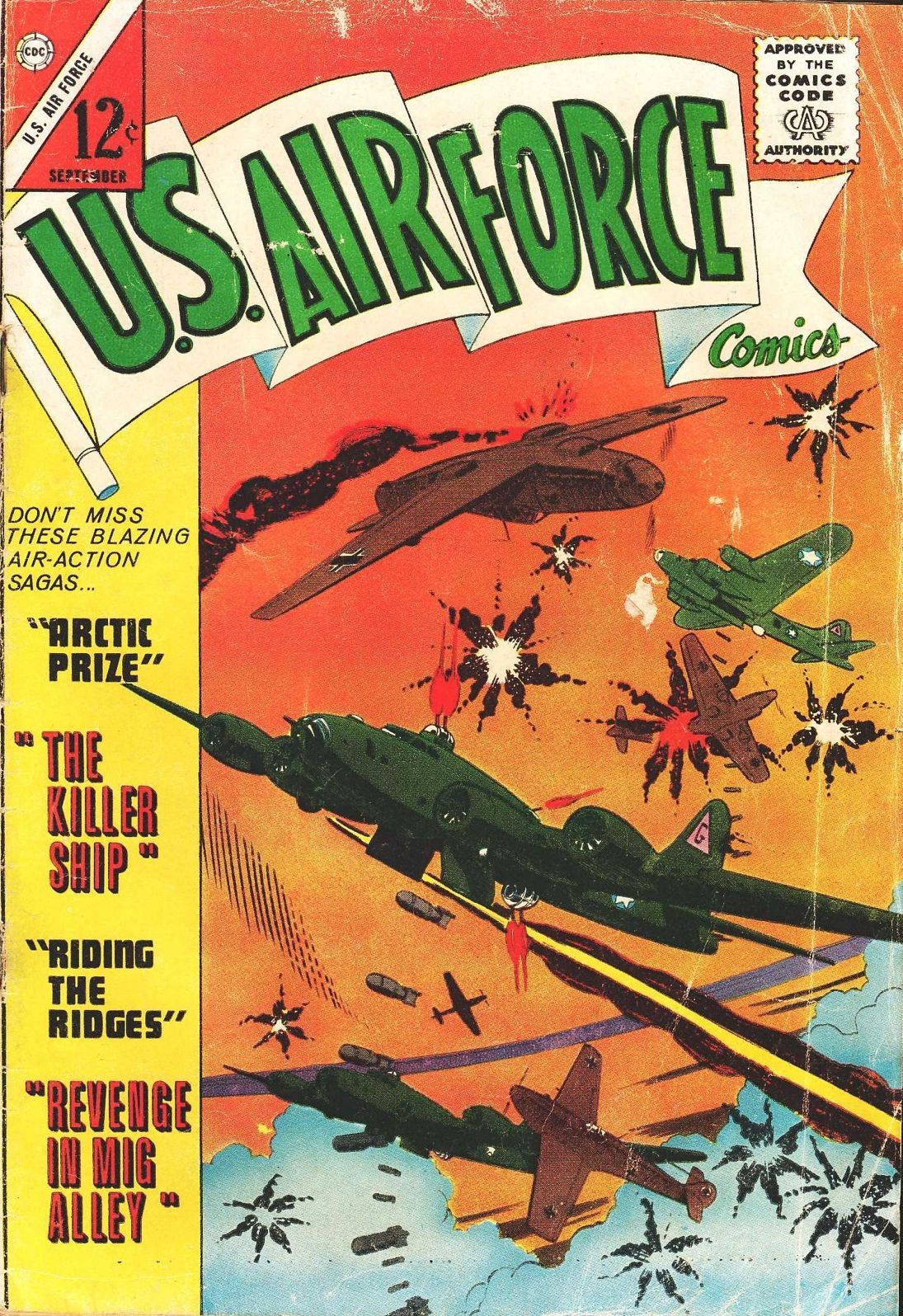 US Air Force Comics 34 War Comic Book