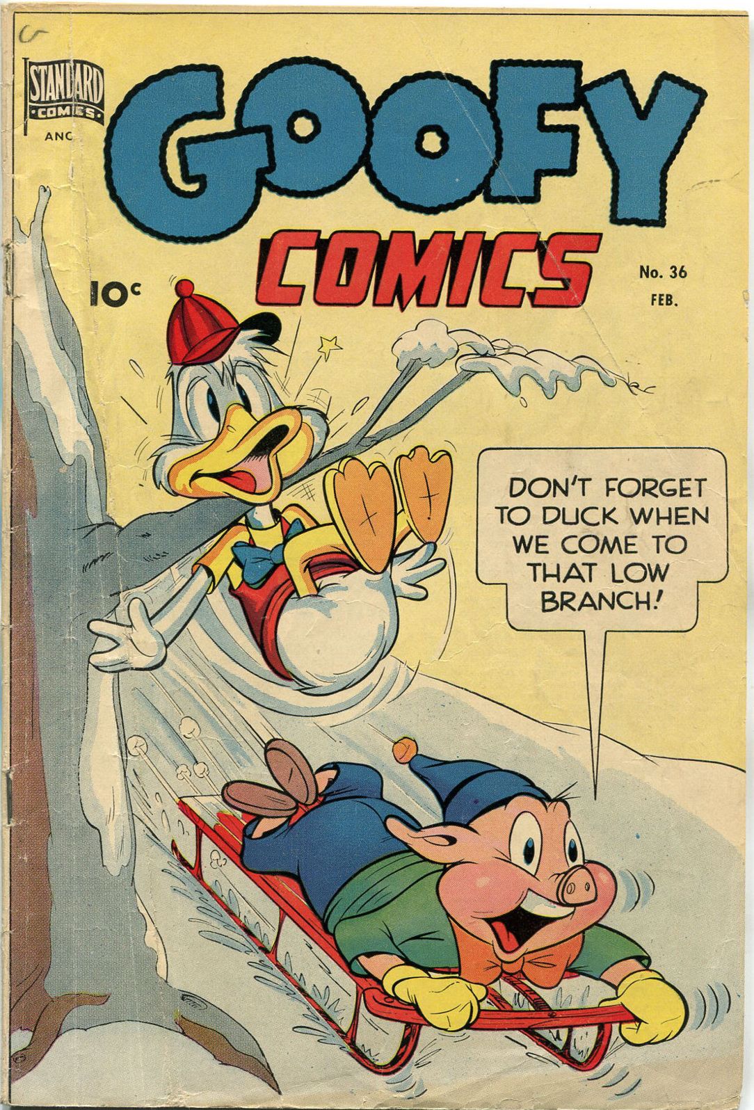 Goofy Comics Number 36 Childrens Comic Book