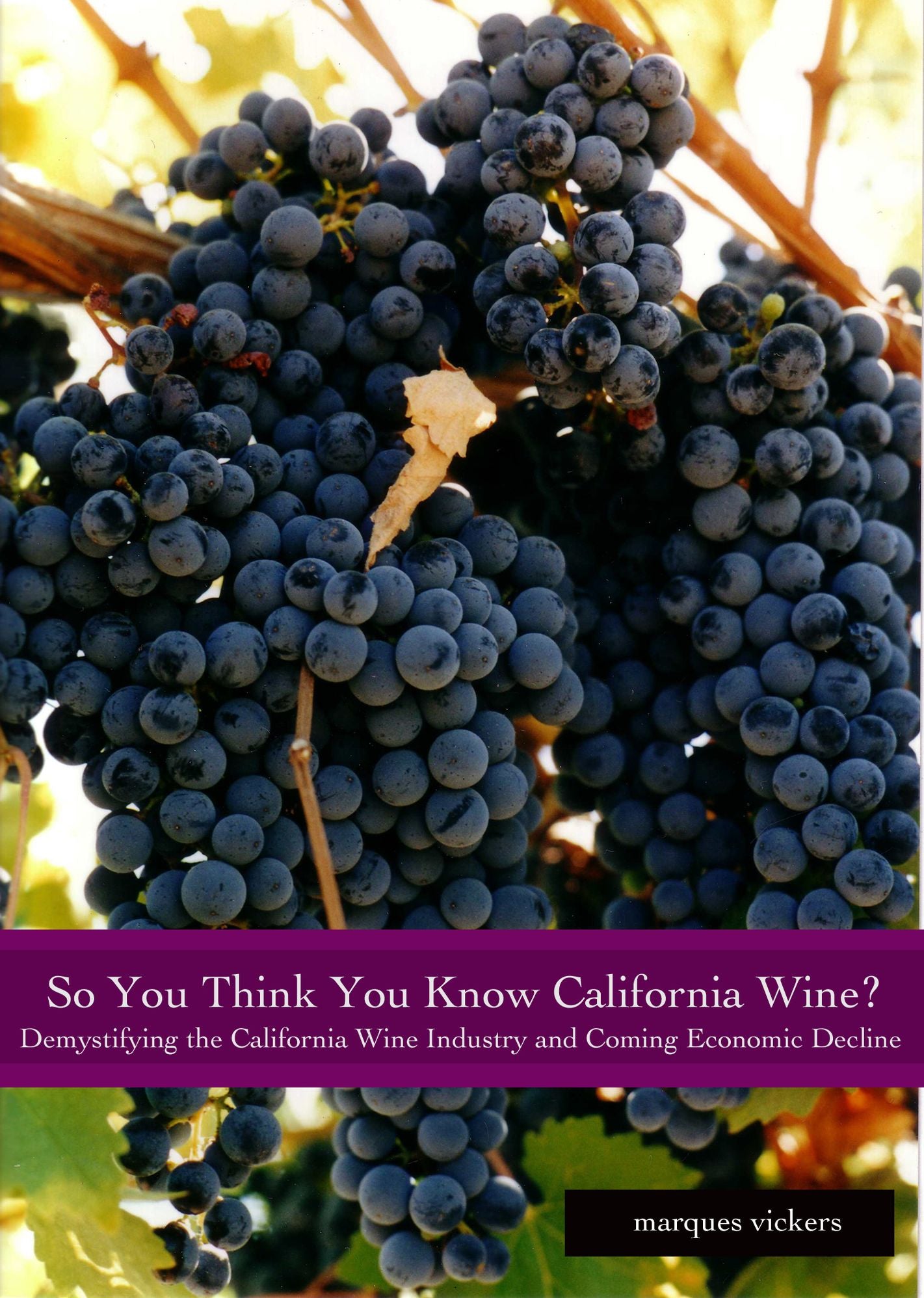 So You Think You Know California Wine? Demystifying the California Wine Industry and Coming Economic Decline