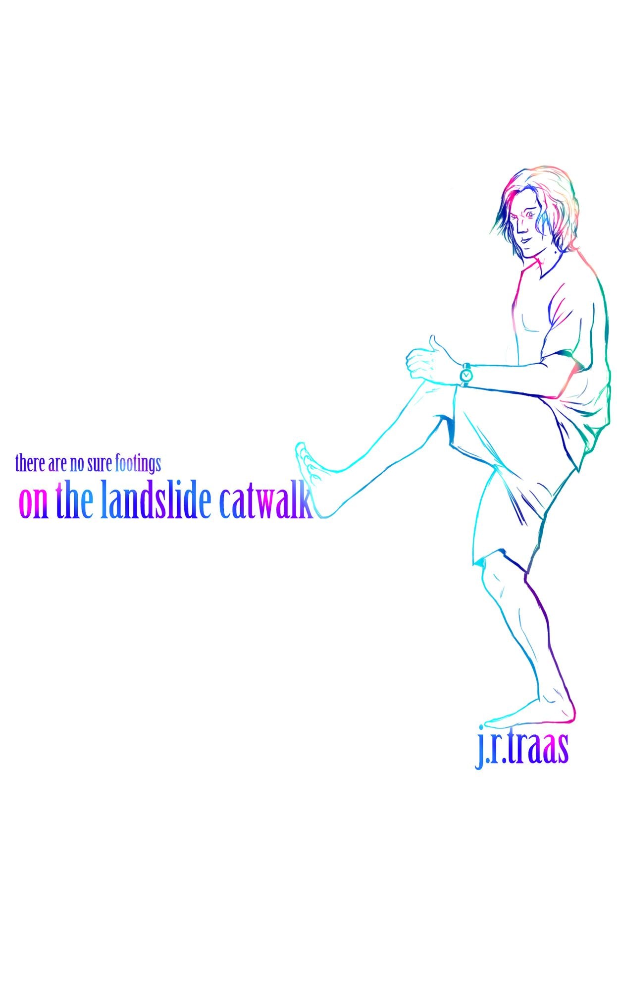 on the landslide catwalk