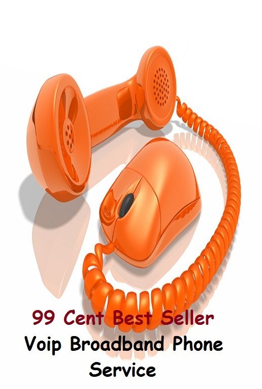 99 Cent Best Seller Voip Broadband Phone Service (call up,contact,dial,buzz,call,ring,get back to,get on the horn,get on the line,get someone on)
