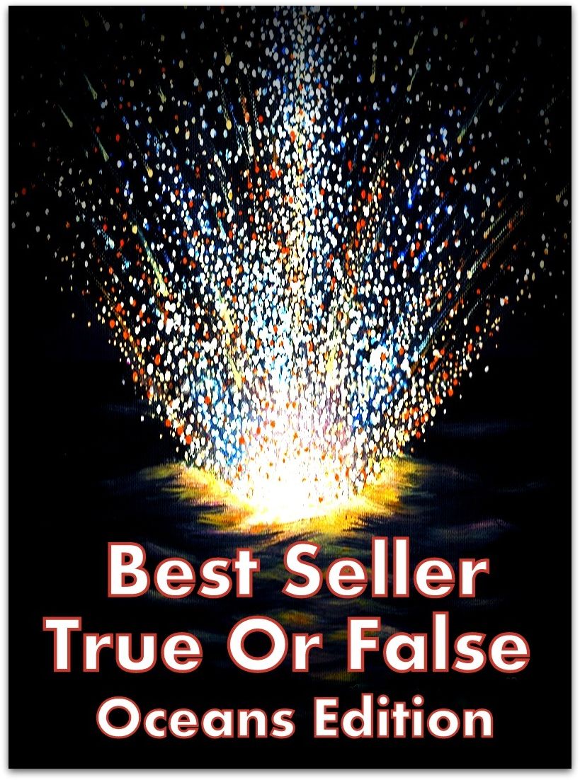 Best Sellers True or False Oceans Edition ( spiders , tarantula , sea, creature, sea world, underwater world, horse, wild, forest, beast, animals, elephant, photo, fish, wildlife, ocean, shark, octopus )