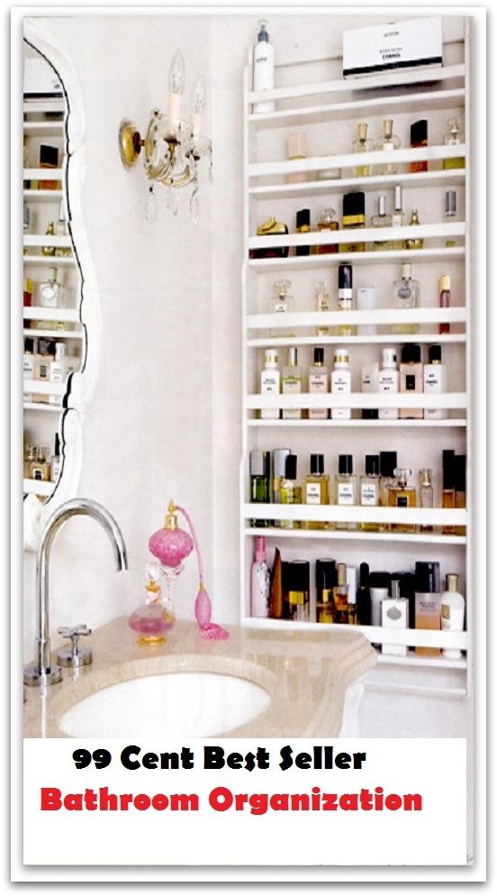 99 Cent Best Seller Bathroom Organization ( architecture, structural design, building, planning, design, construction, style, manner )