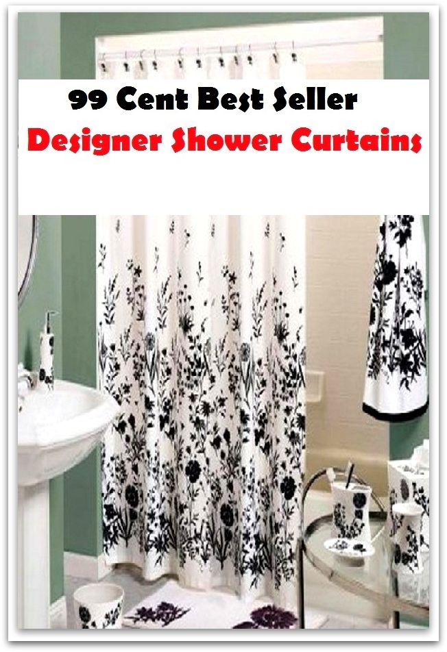 99 Cent Best Seller Designer Shower Curtains ( architecture, structural design, building, planning, design, construction, style, manner )