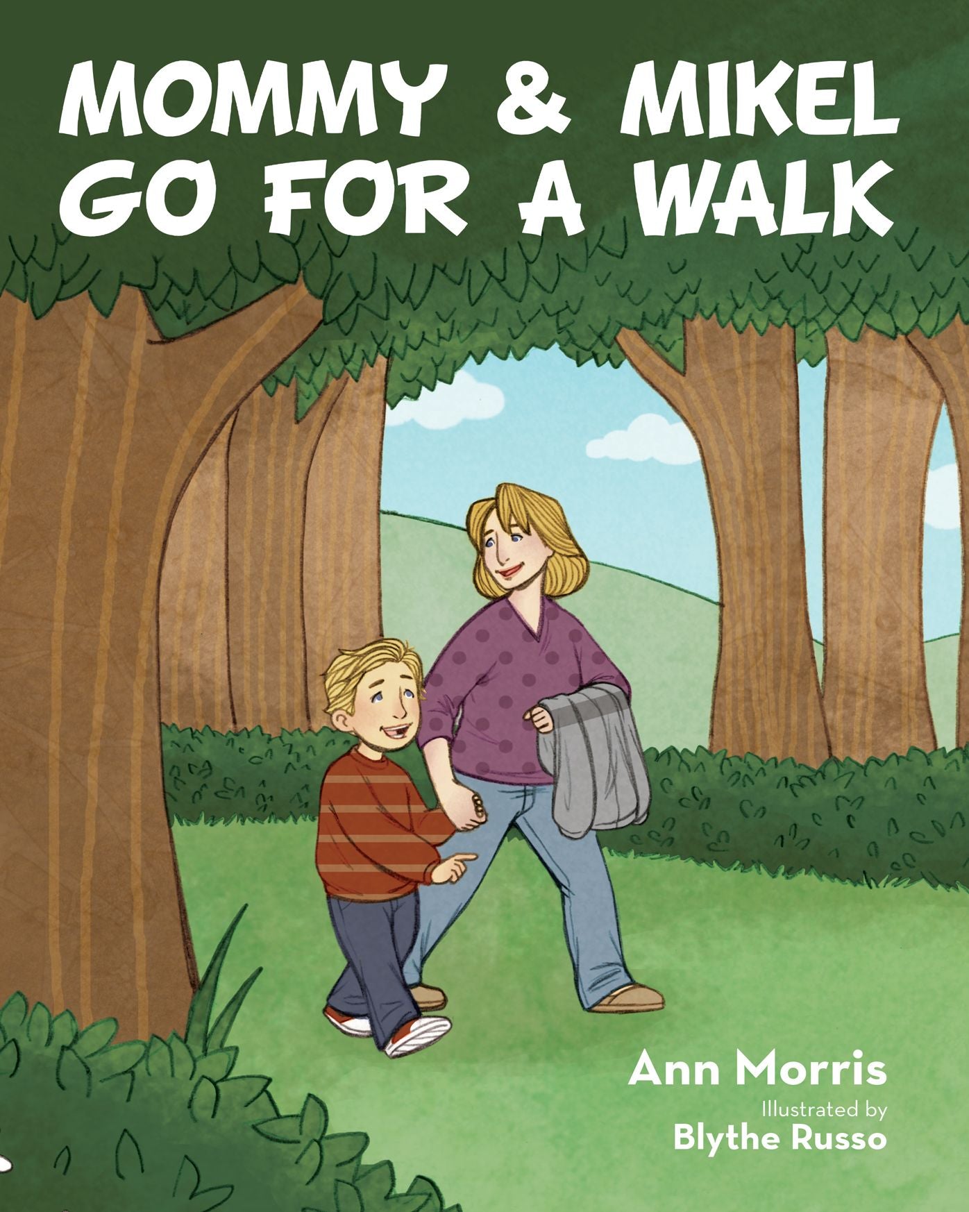 Mommy and Mikel Go for a Walk
